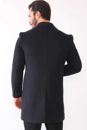 PLT8364 DEWBERRY ERKEK PALTO-LACİVERT