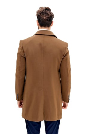 PLT8364 DEWBERRY ERKEK PALTO-CAMEL