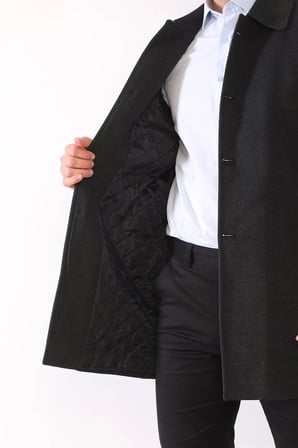 PLT8364 DEWBERRY ERKEK PALTO-ANTRASİT