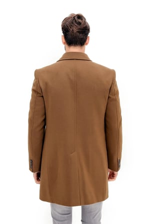 PLT8365 DEWBERRY ERKEK PALTO-CAMEL