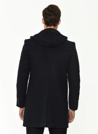 PLT8366 DEWBERRY ERKEK PALTO-LACİVERT