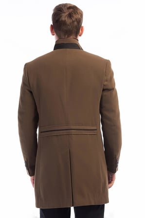 PLT8367 DEWBERRY ERKEK PALTO-CAMEL