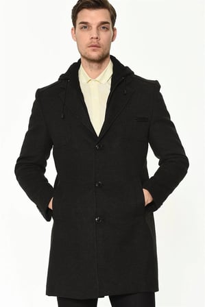 PLT8371 DEWBRRY ERKEK PALTO-ANTRASİT