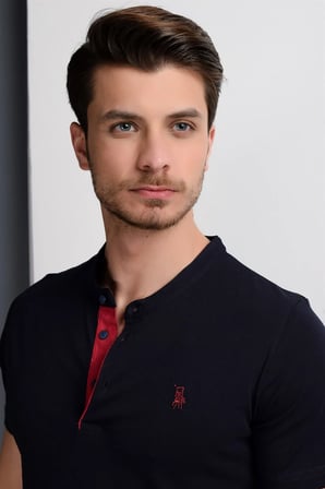 T8560 DEWBERRY T-SHIRT-LACİVERT