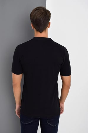 T8561 DEWBERRY ERKEK TSHIRT-SİYAH
