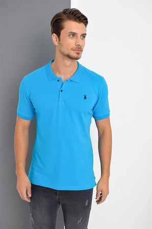 T8561 DEWBERRY ERKEK TSHIRT-MAVİ