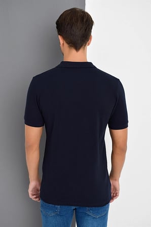 T8561 DEWBERRY ERKEK TSHIRT-LACİVERT