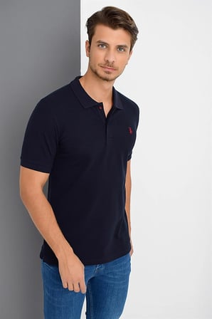 T8561 DEWBERRY ERKEK TSHIRT-LACİVERT