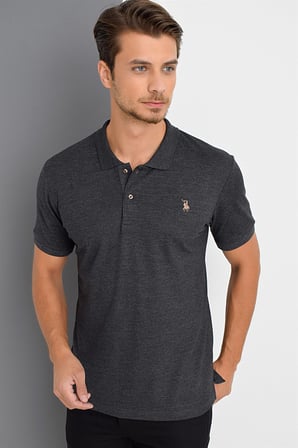 T8561 DEWBERRY ERKEK TSHIRT-ANTRASİT