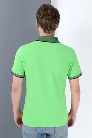 T8566 DEWBERRY ERKEK T-SHIRT-YEŞİL