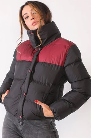 Z6649 DEWBERRY BAYAN MONT-SİYAH-BORDO