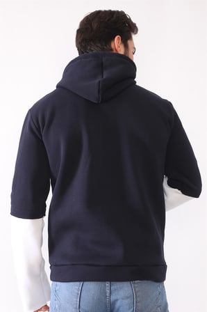 1042 DEWBERRY ERKEK SWEATSHIRT-LACİVERT