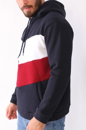 1044 DEWBERRY ERKEK SWEATSHIRT-LACİVERT
