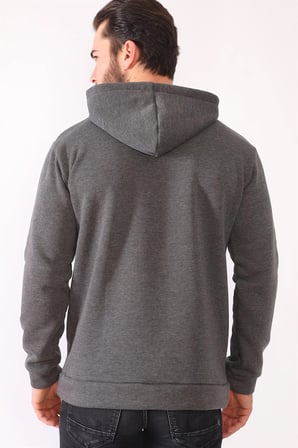 1044 DEWBERRY ERKEK SWEATSHIRT-ANTRASİT