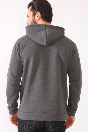 1044 DEWBERRY ERKEK SWEATSHIRT-ANTRASİT