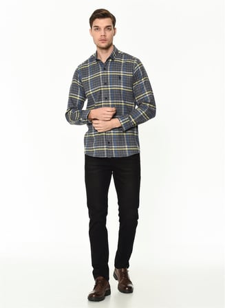 Dewberry Erkek Gömlek Lacivert G700 | Jean, Chino ve Kumaş Pantolon Kombinleri, Ceket ve Blazer Altına Smart Casual Stil, İşten Hafta Sonuna Şehir Gardırobu, Arkadaş Buluşmaları ve Akşam Yemeği, Loafer veya Sneaker ile Kombinleme, Ofis Stili