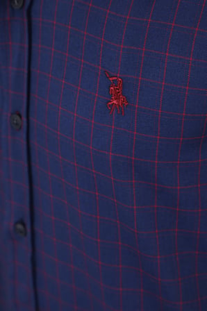 Dewberry Erkek Gömlek Lacivert-Bordo G720 | Jean, Chino ve Kumaş Pantolon Kombinleri, Ceket ve Blazer Altına Smart Casual Stil, İşten Hafta Sonuna Şehir Gardırobu, Arkadaş Buluşmaları ve Akşam Yemeği, Loafer veya Sneaker ile Kombinleme, Ofis Stili