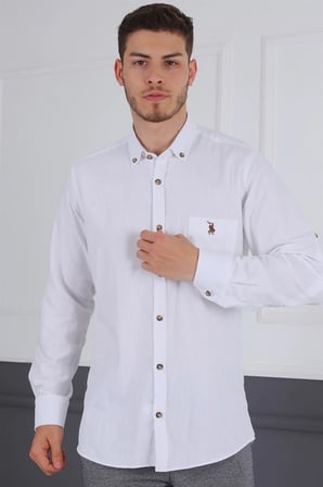 Dewberry Erkek Gömlek Beyaz G723 | Günlük ve Ofis Giyimi, Jean, Chino ve Kumaş Pantolon Kombinleri, Ceket ve Blazer Altına Smart Casual Stil, İşten Hafta Sonuna Şehir Gardırobu, Arkadaş Buluşmaları ve Akşam Yemeği, Loafer veya Sneaker ile Kombinleme