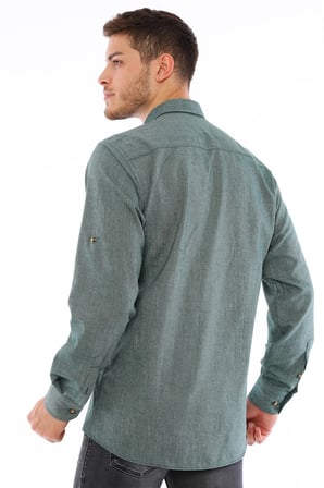 Dewberry Erkek Gömlek Haki G723 | Günlük ve Ofis Giyimi, Jean, Chino ve Kumaş Pantolon Kombinleri, Ceket ve Blazer Altına Smart Casual Stil, İşten Hafta Sonuna Şehir Gardırobu, Arkadaş Buluşmaları ve Akşam Yemeği, Loafer veya Sneaker ile Kombinleme