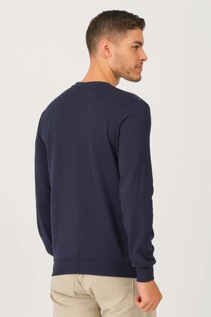 V3401 DEWBERRY DIO RISE ERKEK SWEATSHIRT-LACİVERT