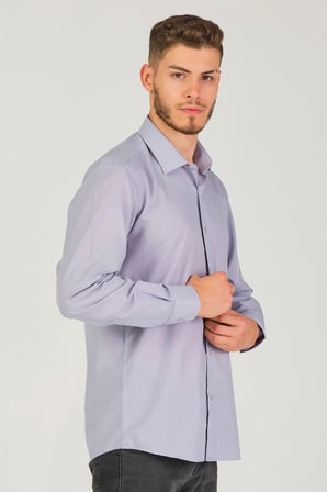 G726 DEWBERRY ERKEK GÖMLEK-GRİ