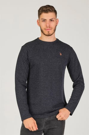V4001 DEWBERRY ERKEK SWEATSHIRT-LACİVERT