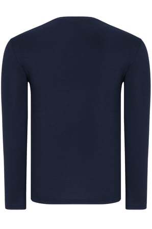 ÜÇLÜ SET T8587 DEWBERRY V YAKA ERKEK SWEATSHIRT-LACİVERT-ANTRASİT-BEYAZ