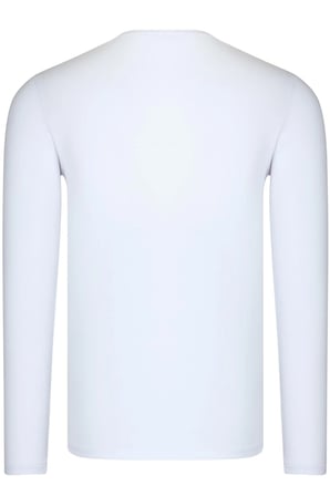 İKİLİ SET T8588 DEWBERRY YUVARLAK YAKA ERKEK SWEATSHIRT-BEYAZ-ANTRASİT