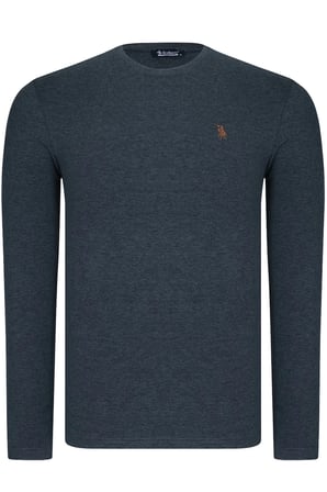 İKİLİ SET T8588 DEWBERRY YUVARLAK YAKA ERKEK SWEATSHIRT-ANTRASİT-ANTRASİT