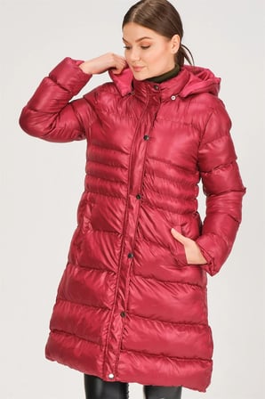 Z6731 DEWBERRY HK STYLE BAYAN KABAN-BORDO