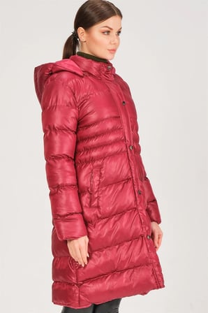 Z6731 DEWBERRY HK STYLE BAYAN KABAN-BORDO
