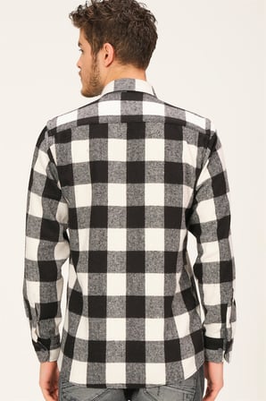 Dewberry Erkek Ekose Gömlek Siyah G729 | Jean, Chino ve Kumaş Pantolon Kombinleri, Ceket ve Blazer Altına Smart Casual Stil, İşten Hafta Sonuna Şehir Gardırobu, Arkadaş Buluşmaları ve Akşam Yemeği, Loafer veya Sneaker ile Kombinleme, Ofis Stili