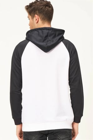 V4005 DEWBERRY ERKEK SWEATSHIRT-BEYAZ-LACİVERT