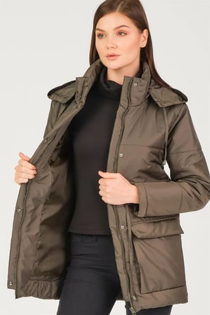Z6703 DEWBERRY BAYAN KABAN-KOYU HAKİ