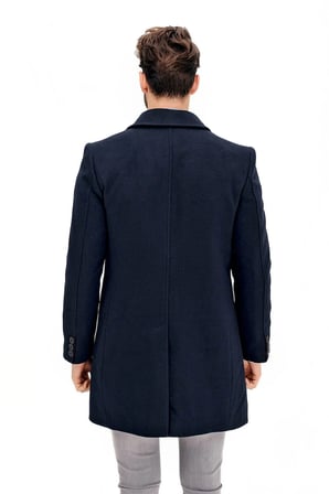 Dewberry Erkek Palto Lacivert PLT8365 | Günlük Dış Giyim ve Şehir Stili, Kazak ve Gömlek Üzerine Katmanlı Kullanım, Jean ve Kumaş Pantolon Kombinleri, Ofis, Hafta Sonu ve Akşam Buluşmaları, Seyahat ve Mevsim Geçişi Gardırobu, Günlük Stil