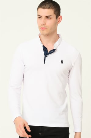 Dewberry Erkek Sweatshirt Beyaz V4009 | Günlük Üst Giyim ve Casual Stil, Jean ve Chino Pantolon Kombinleri, Mont veya Ceket Altına Katmanlı Kullanım, Şehir Hayatı ve Hafta Sonu Gardırobu, Seyahat ve Arkadaş Buluşmaları, Sneaker ve Botla Kombinleme