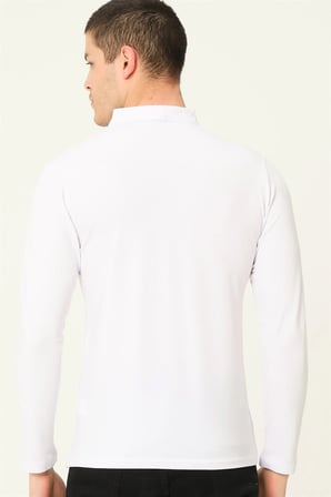 V4009 DEWBERRY ERKEK SWEATSHIRT-BEYAZ