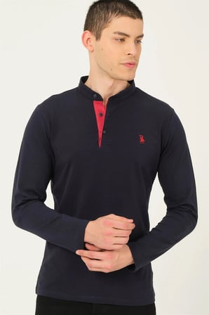 Dewberry Erkek Sweatshirt Lacivert V4009 | Günlük Üst Giyim ve Casual Stil, Jean ve Chino Pantolon Kombinleri, Mont veya Ceket Altına Katmanlı Kullanım, Şehir Hayatı ve Hafta Sonu Gardırobu, Seyahat ve Arkadaş Buluşmaları, Sneaker ve Botla Kombinleme