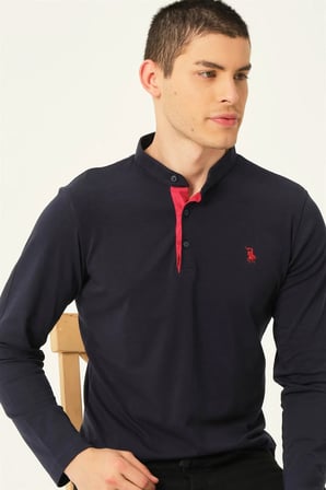 V4009 DEWBERRY ERKEK SWEATSHIRT-LACİVERT