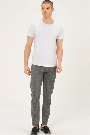 P2025 DEWBERRY DEZZY ERKEK PANTOLON-SİYAH