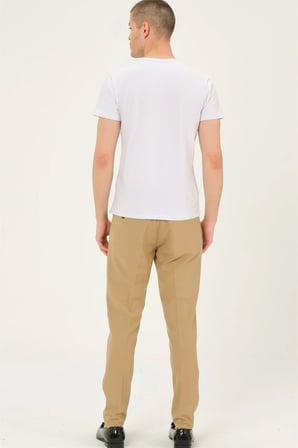P2021 DEWBERRY DEZZY ERKEK PANTOLON-TABA