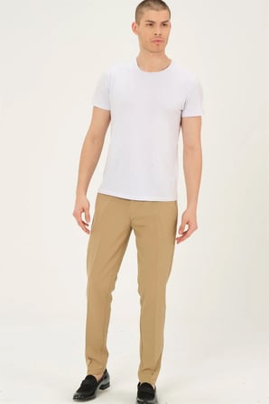 P2021 DEWBERRY DEZZY ERKEK PANTOLON-TABA