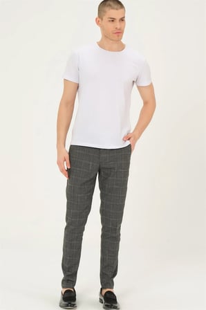 P2018 DEWBERRY DEZZY ERKEK PANTOLON-SİYAH