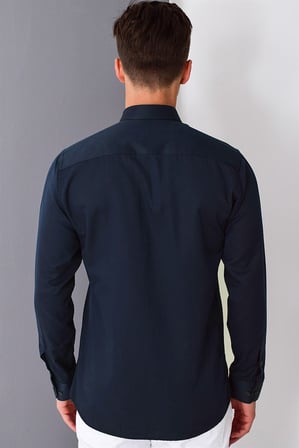 Dewberry Erkek Gömlek Koyu Lacivert G676 | Jean, Chino ve Kumaş Pantolon Kombinleri, Ceket ve Blazer Altına Smart Casual Stil, İşten Hafta Sonuna Şehir Gardırobu, Arkadaş Buluşmaları ve Akşam Yemeği, Loafer veya Sneaker ile Kombinleme, Ofis Stili