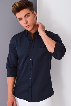 Dewberry Erkek Gömlek Koyu Lacivert G676 | Jean, Chino ve Kumaş Pantolon Kombinleri, Ceket ve Blazer Altına Smart Casual Stil, İşten Hafta Sonuna Şehir Gardırobu, Arkadaş Buluşmaları ve Akşam Yemeği, Loafer veya Sneaker ile Kombinleme, Ofis Stili
