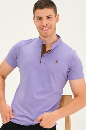 T8560 DEWBERRY T-SHIRT-LİLA