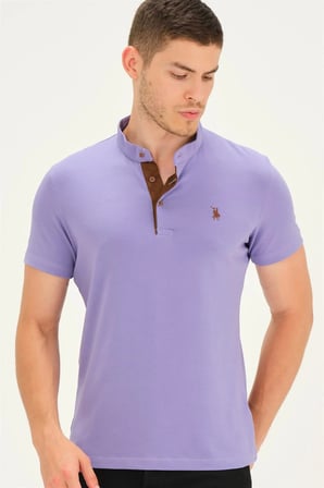 T8560 DEWBERRY T-SHIRT-LİLA