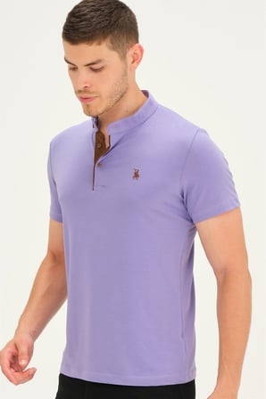 T8560 DEWBERRY T-SHIRT-LİLA