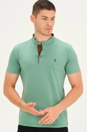T8560 DEWBERRY T-SHIRT-AÇIK HAKİ