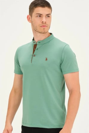 T8560 DEWBERRY T-SHIRT-AÇIK HAKİ